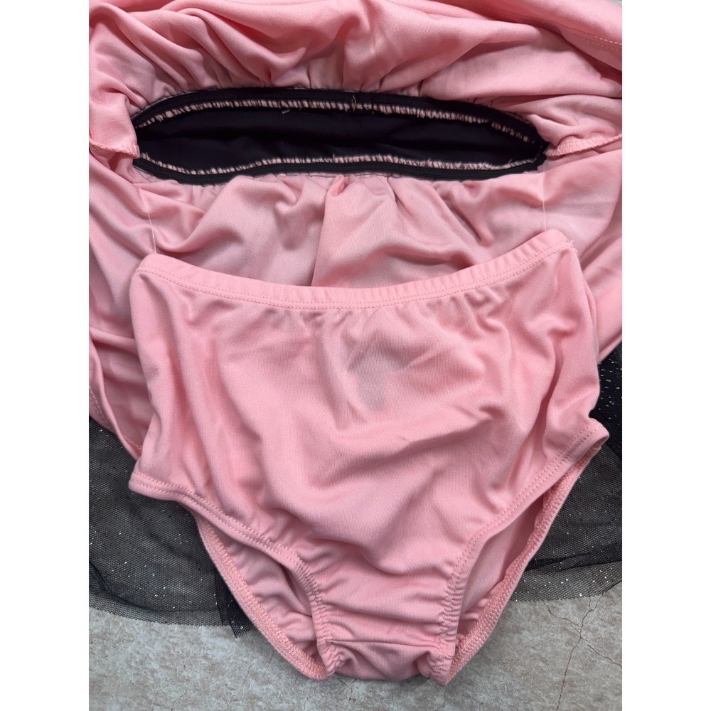 Zunie Baby Girl 12M Black Pink Cat Tutu Dress Outfit NWOT Halloween Costume - Picture 6 of 9